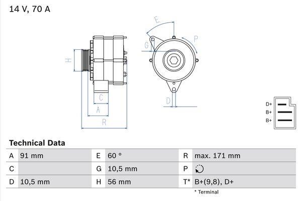 Buy Bosch 0 986 033 810 at a low price in Poland!