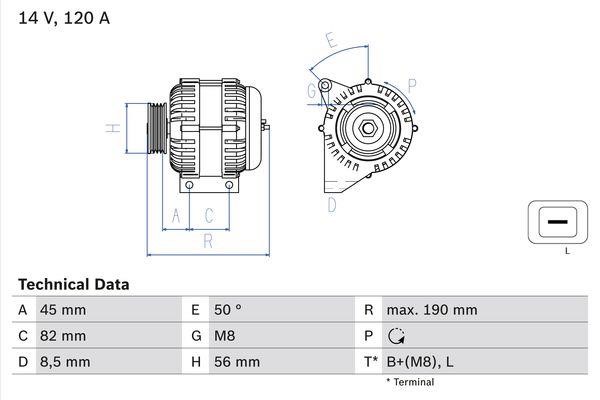 Купить Bosch 0 986 041 740 по низкой цене в Польше!