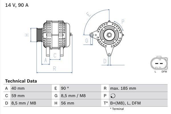 Купить Bosch 0 986 042 700 по низкой цене в Польше!