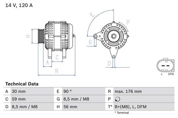 Купить Bosch 0 986 042 830 по низкой цене в Польше!