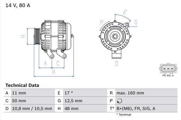 Купить Bosch 0 986 044 701 по низкой цене в Польше!