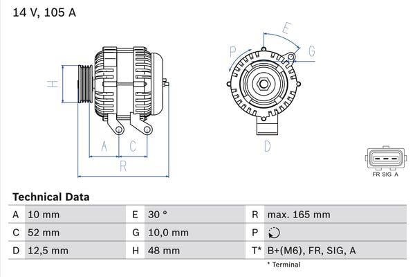 Купить Bosch 0 986 080 440 по низкой цене в Польше!