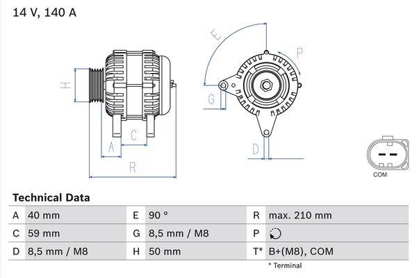 Buy Bosch 0 986 081 340 at a low price in Poland!
