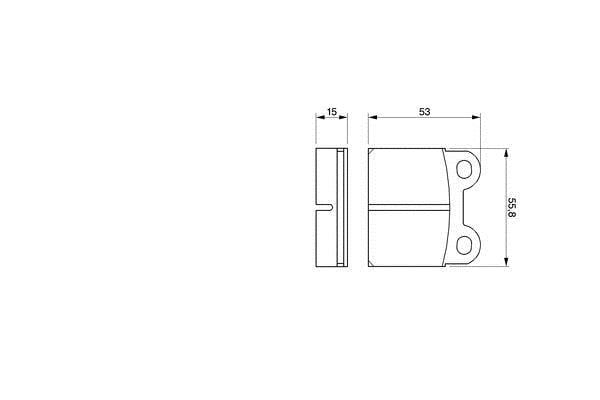 Bosch Bremsbelagsatz – Preis 92 PLN
