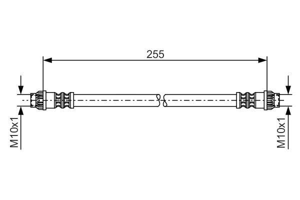 1987476178 Bosch Brake Hose