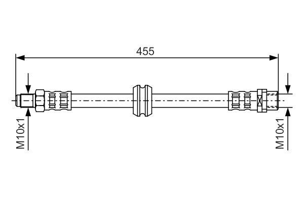 1987476444 Bosch Brake Hose