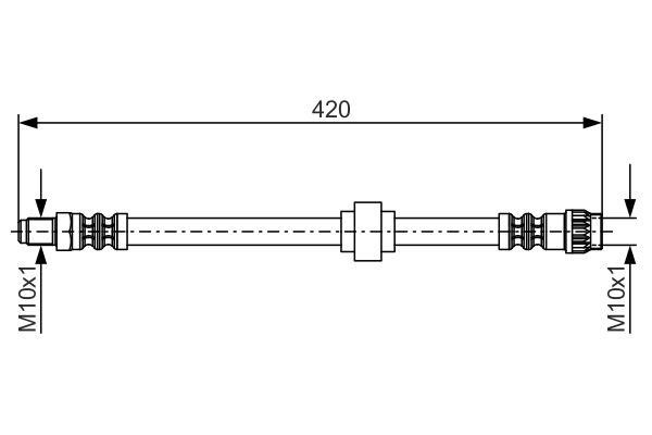 Bosch Bremsschlauch – Preis 36 PLN