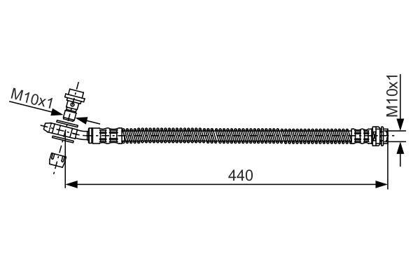 Bosch Brake Hose – price [object Object] PLN