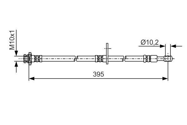 1987481A53 Bosch Bremsschlauch