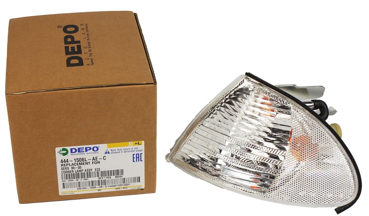 Фонарь указателя поворота Depo 444-1506L-AE-C