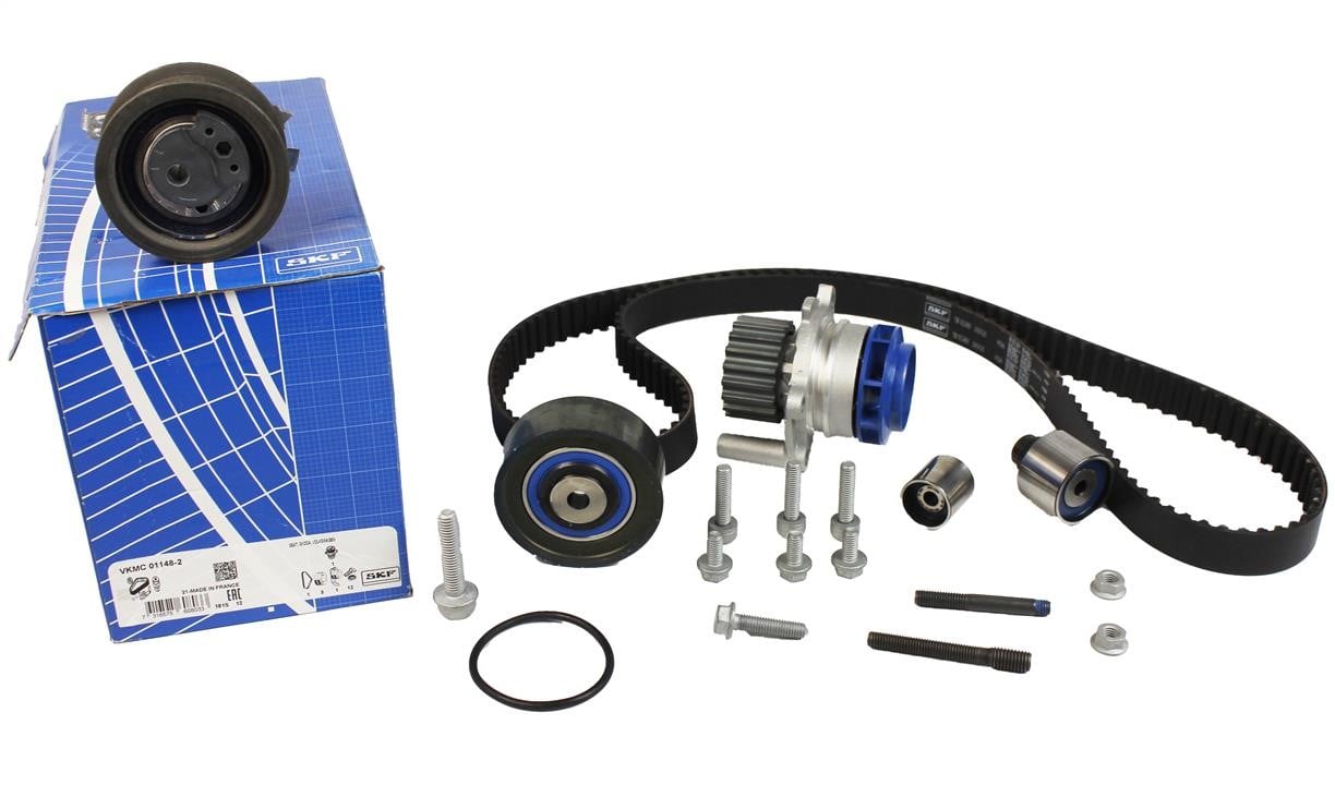 TIMING BELT KIT WITH WATER PUMP SKF VKMC 01148-2