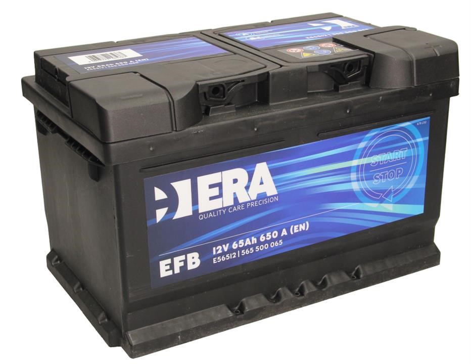 Era E56512 Battery ERA EFB 12V 65 AH 650A(EN) R+ E56512: Buy near me in Poland at 2407.PL - Good price!