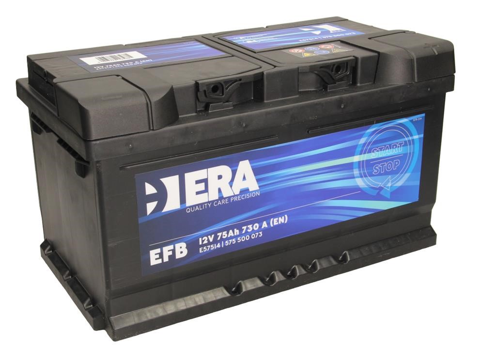 Era E57514 Battery ERA EFB 12V 75 AH 730A(EN) R+ E57514: Buy near me in Poland at 2407.PL - Good price!