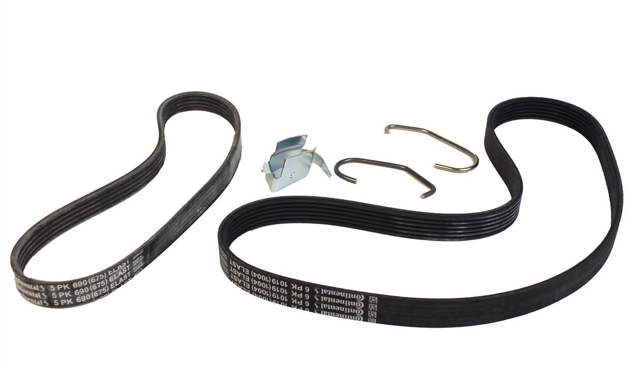  6PK1019 ELAST T1 Drive belt kit 6PK1019ELASTT1: Buy near me in Poland at 2407.PL - Good price!