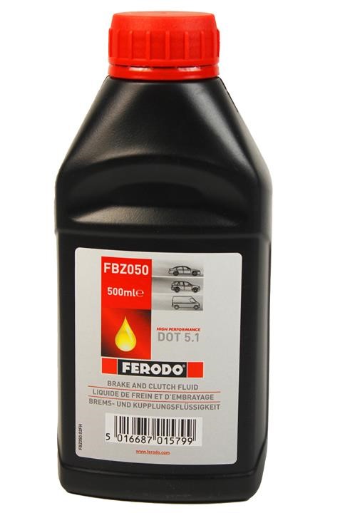 Ferodo FBZ050 Тормозная жидкость DOT 5.1, 0,5 л FBZ050: Отличная цена - Купить в Польше на 2407.PL!