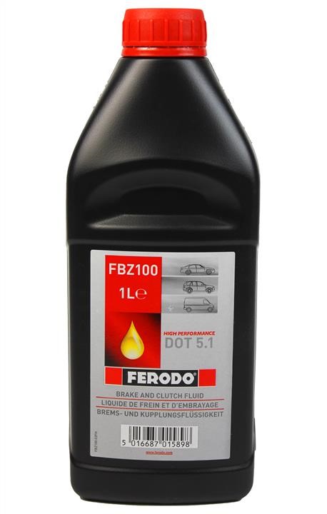 Ferodo FBZ100 Brake fluid DOT 5.1, 1L FBZ100: Buy near me in Poland at 2407.PL - Good price!