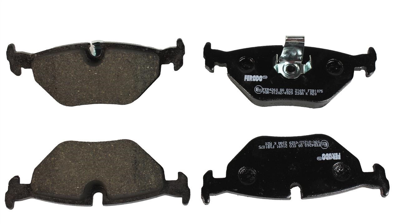 Ferodo FDB1075 FERODO PREMIER disc brake pads, set FDB1075: Buy near me in Poland at 2407.PL - Good price!