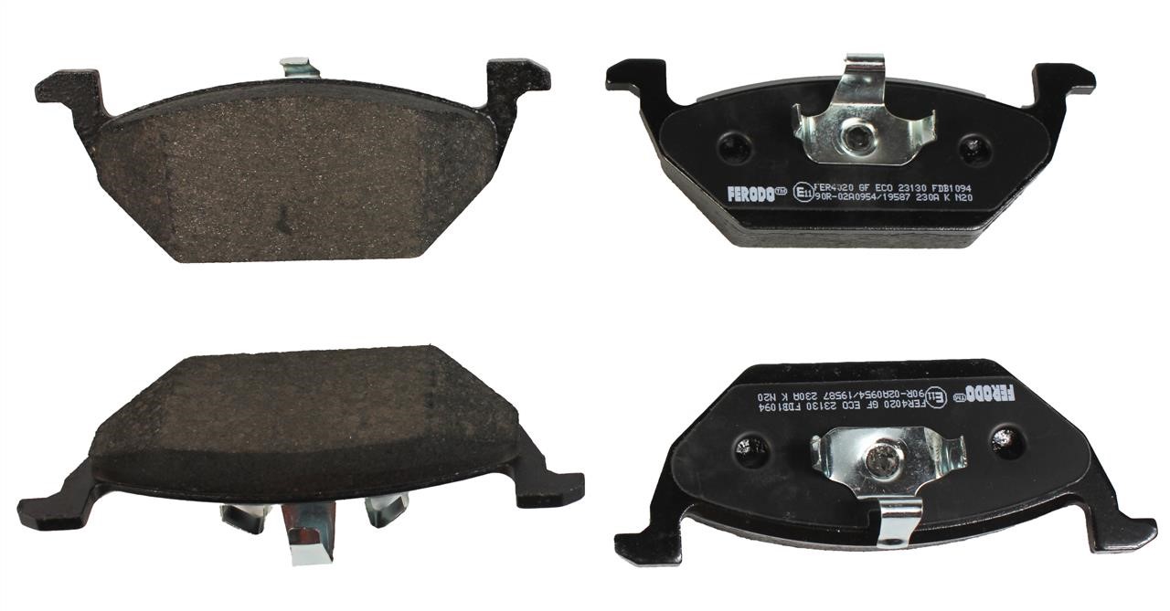 Ferodo FDB1094 FERODO PREMIER disc brake pads, set FDB1094: Buy near me in Poland at 2407.PL - Good price!