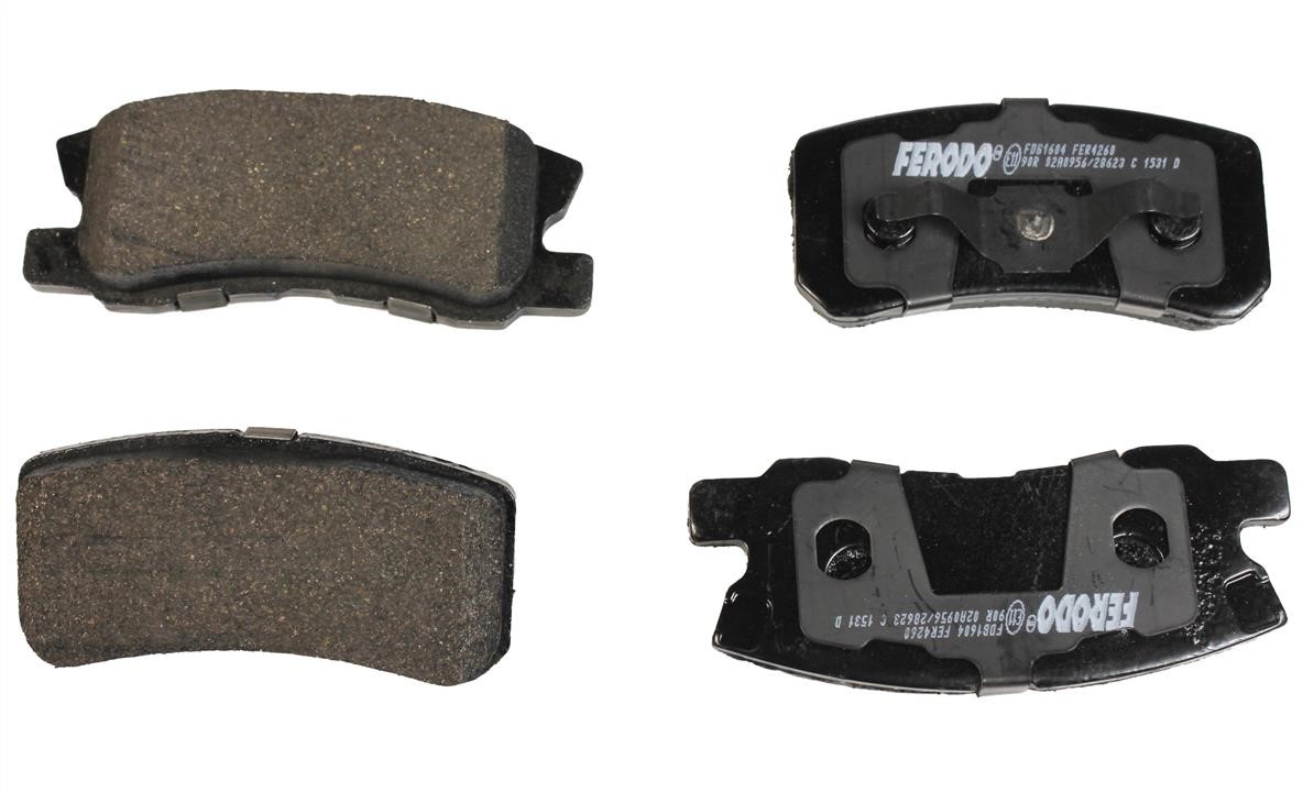 Ferodo FDB1604 FERODO PREMIER disc brake pads, set FDB1604: Buy near me at 2407.PL in Poland at an Affordable price!