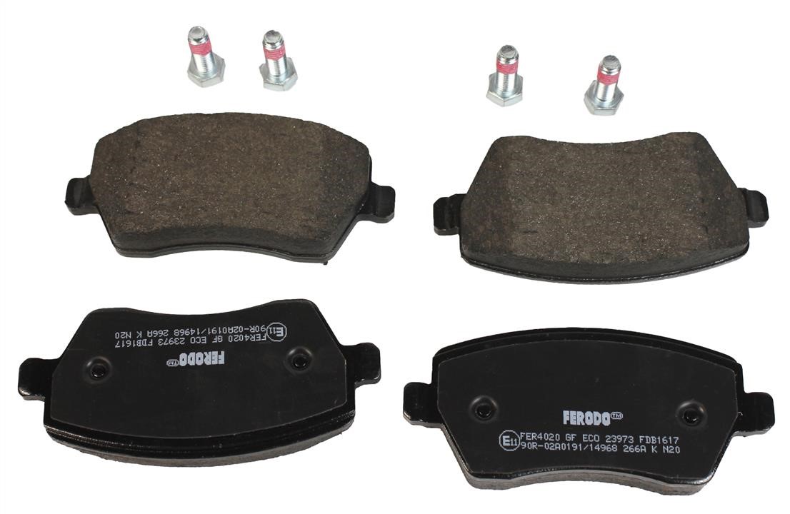 Ferodo FDB1617 FERODO PREMIER disc brake pads, set FDB1617: Buy near me at 2407.PL in Poland at an Affordable price!