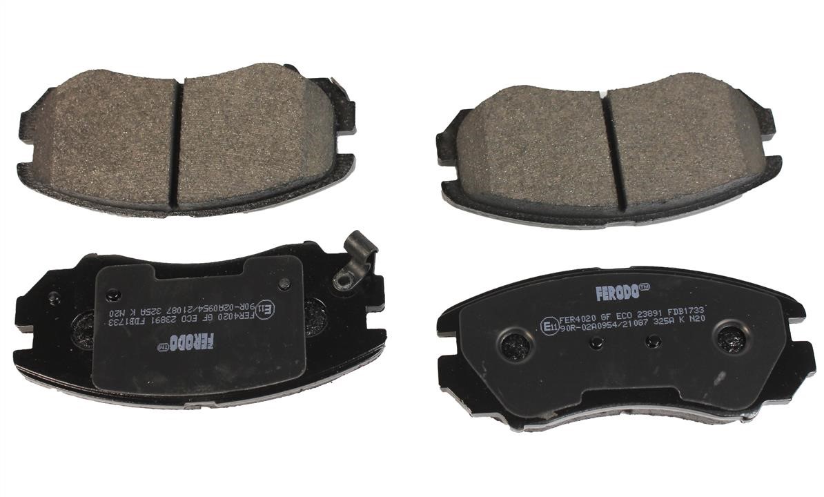 Ferodo FDB1733 FERODO PREMIER disc brake pads, set FDB1733: Buy near me in Poland at 2407.PL - Good price!
