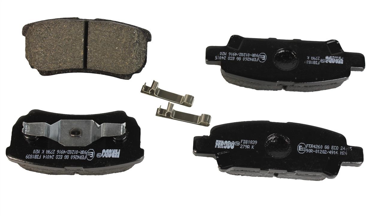 Ferodo FDB1839 FERODO PREMIER disc brake pads, set FDB1839: Buy near me in Poland at 2407.PL - Good price!