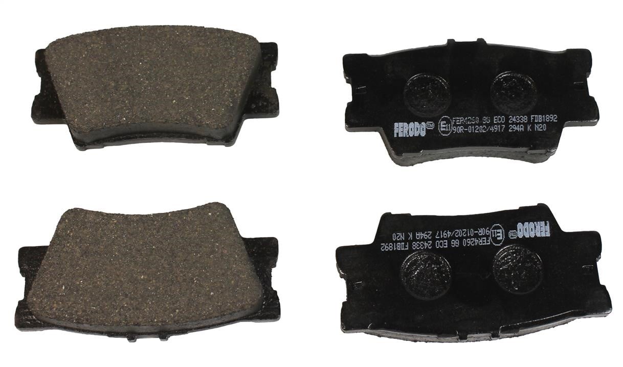 Ferodo FDB1892 FERODO PREMIER disc brake pads, set FDB1892: Buy near me in Poland at 2407.PL - Good price!