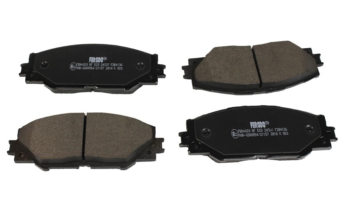 Ferodo FDB4136 FERODO PREMIER disc brake pads, set FDB4136: Buy near me in Poland at 2407.PL - Good price!