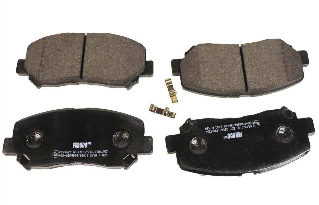 Ferodo FDB4357 FERODO PREMIER disc brake pads, set FDB4357: Buy near me in Poland at 2407.PL - Good price!