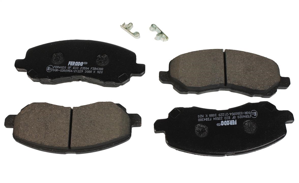 Ferodo FDB4388 FERODO PREMIER disc brake pads, set FDB4388: Buy near me in Poland at 2407.PL - Good price!