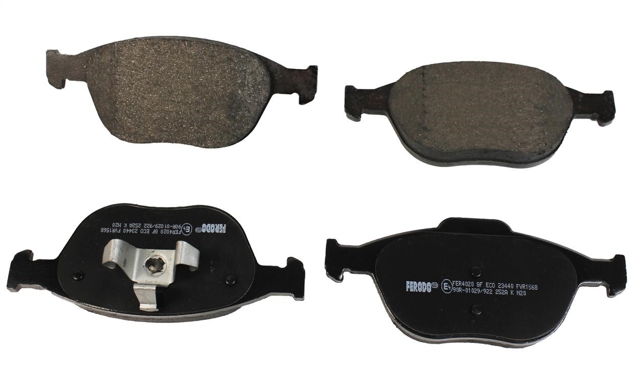 Ferodo FVR1568 FERODO PREMIER disc brake pads, set FVR1568: Buy near me in Poland at 2407.PL - Good price!