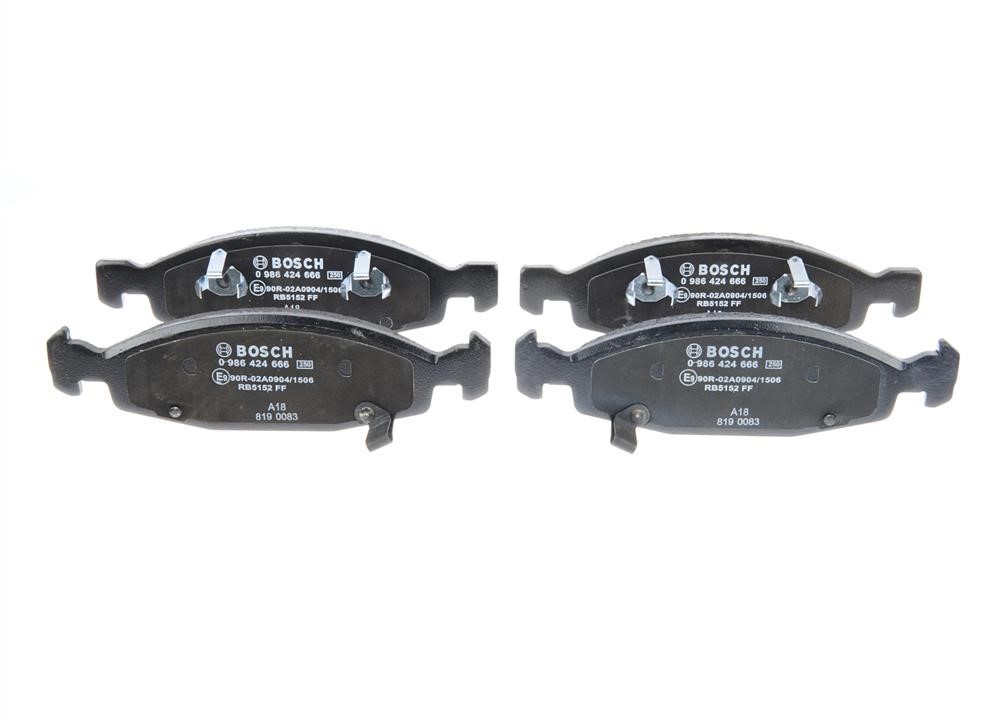 Bosch Brake pad set – price 151 PLN