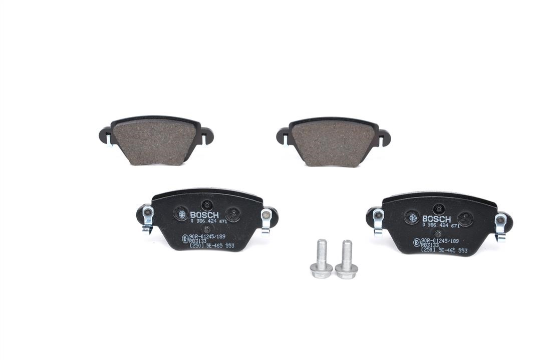 Bosch Brake pad set – price 127 PLN