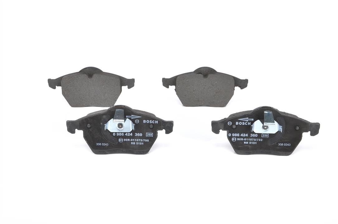 Bosch Brake pad set – price 112 PLN