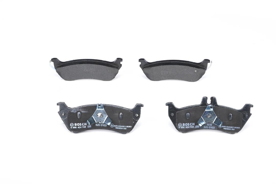 Bosch Brake pad set – price 207 PLN