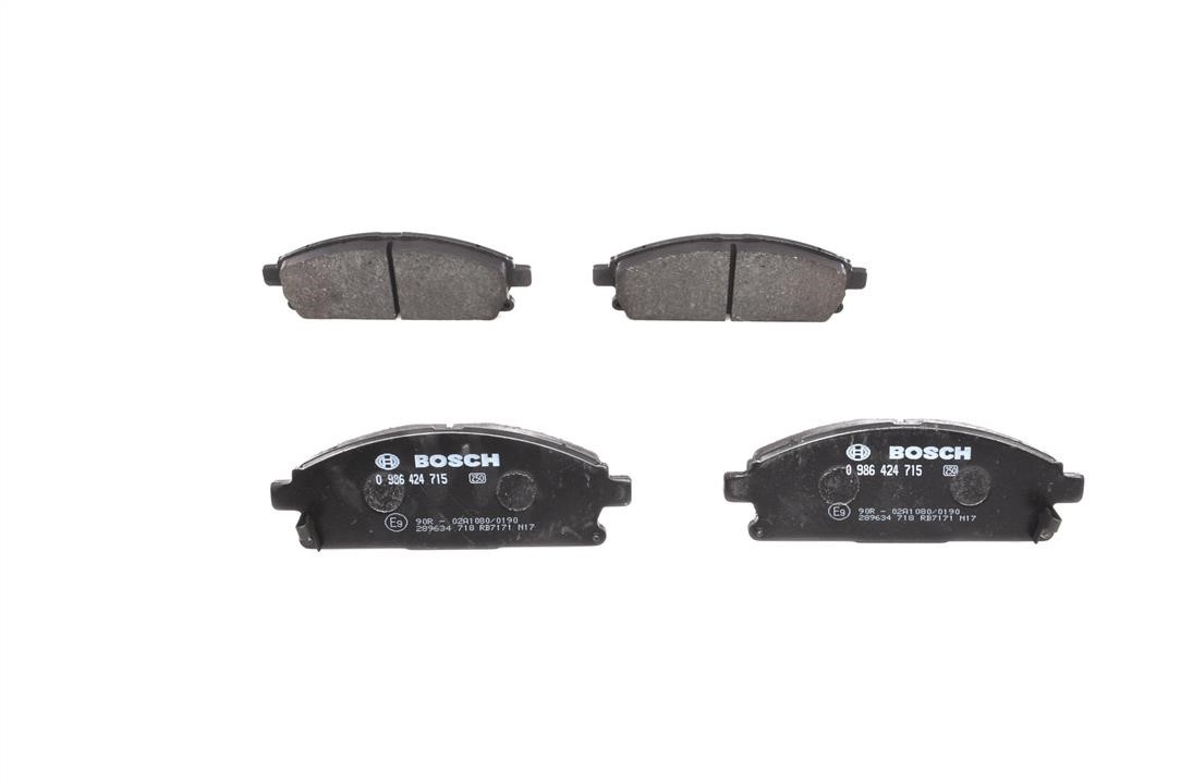 Bosch Brake pad set – price 116 PLN
