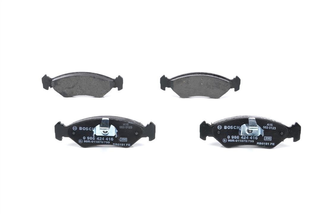 Bosch Brake pad set – price 82 PLN