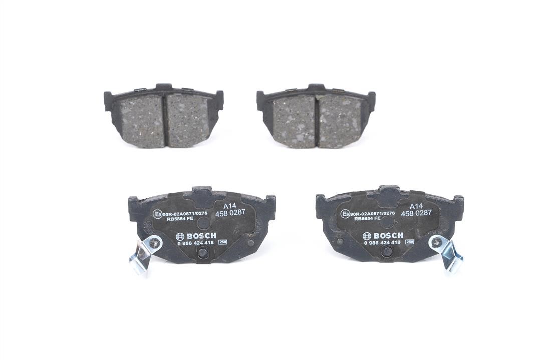 Bosch Rear brake pad set – price 94 PLN