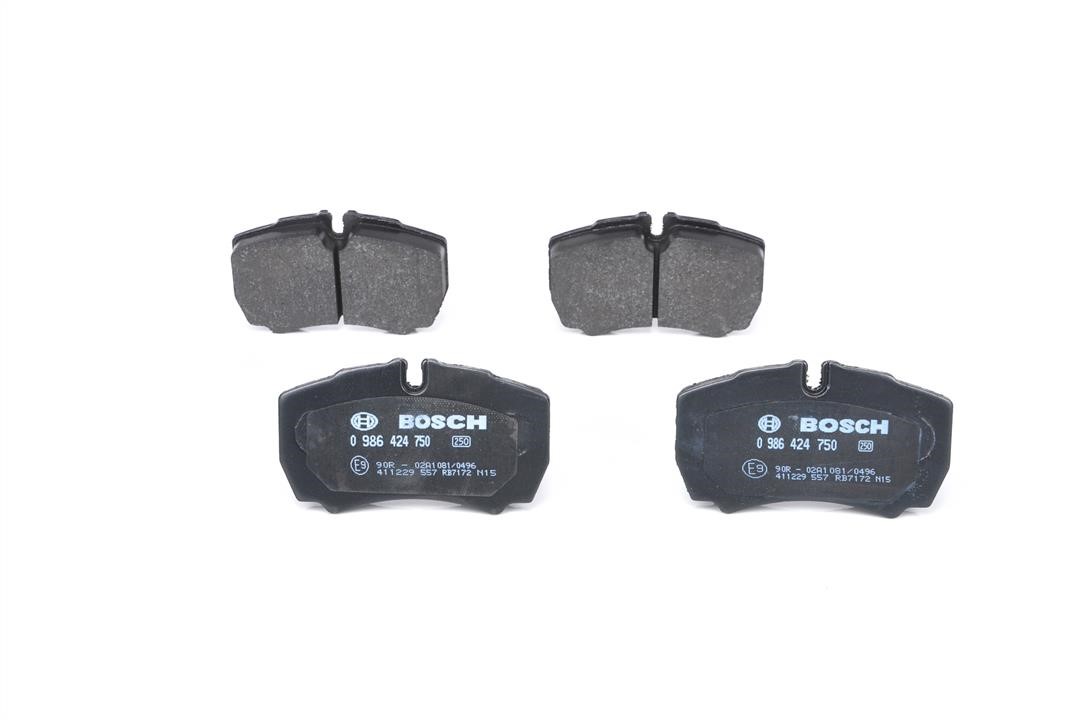 Bosch Brake pad set – price 131 PLN