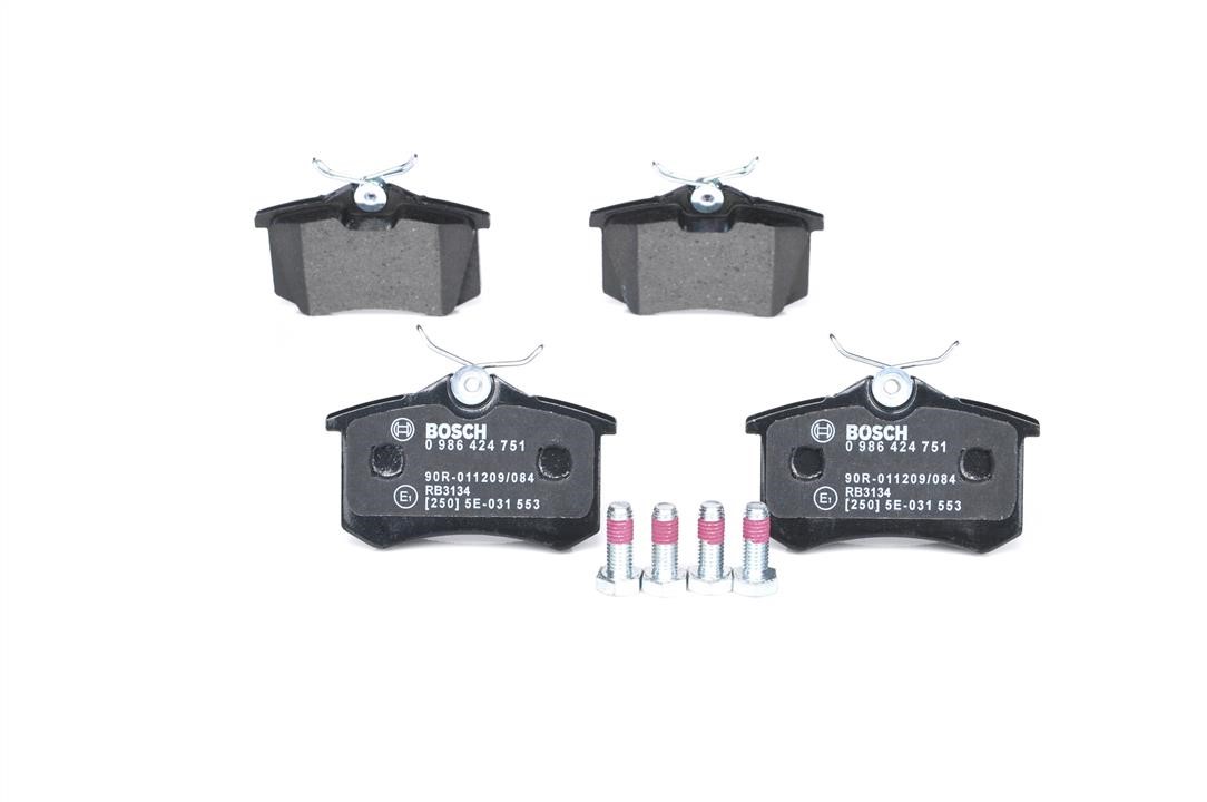 Bosch Brake pad set – price 95 PLN