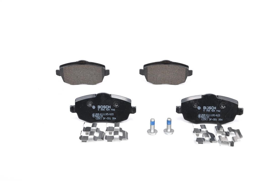 Bosch Brake pad set – price 132 PLN