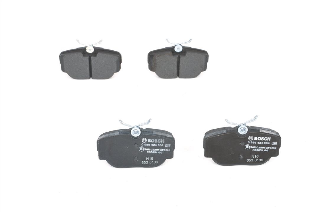 Bosch Brake pad set – price 126 PLN