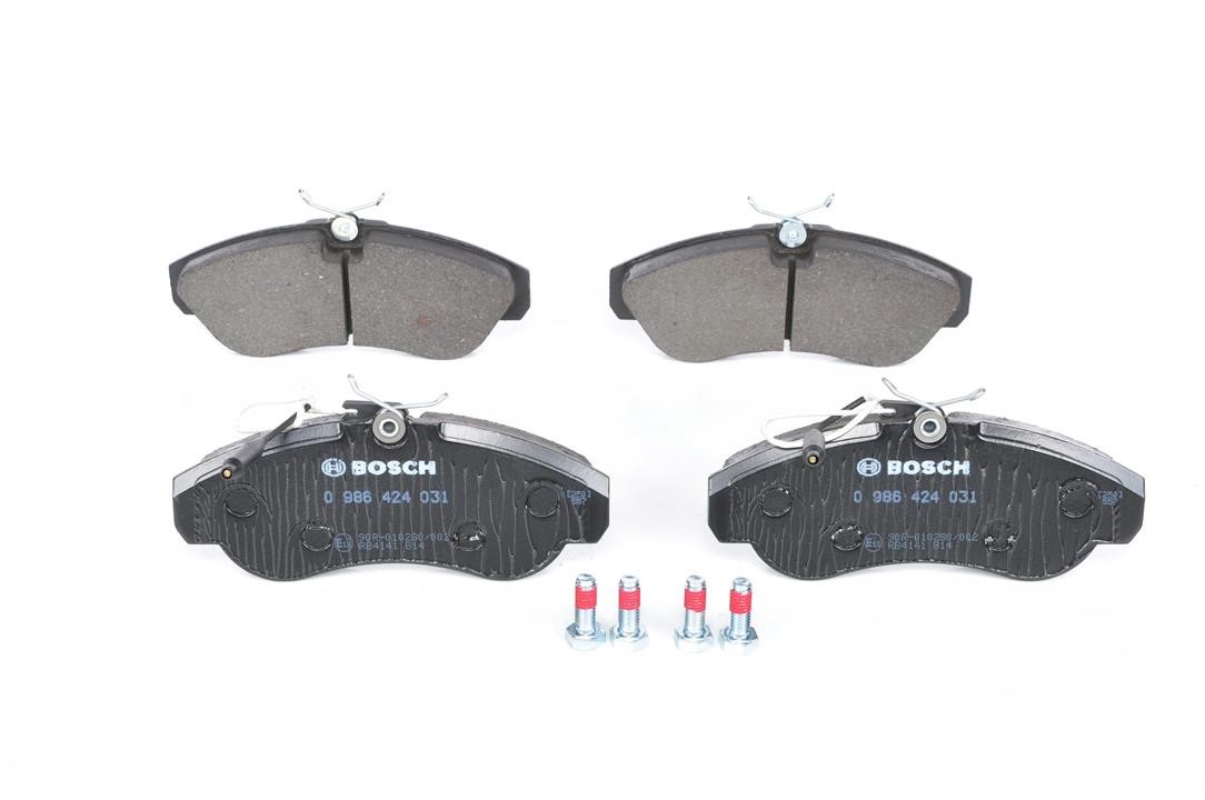 Bosch Brake pad set – price 214 PLN