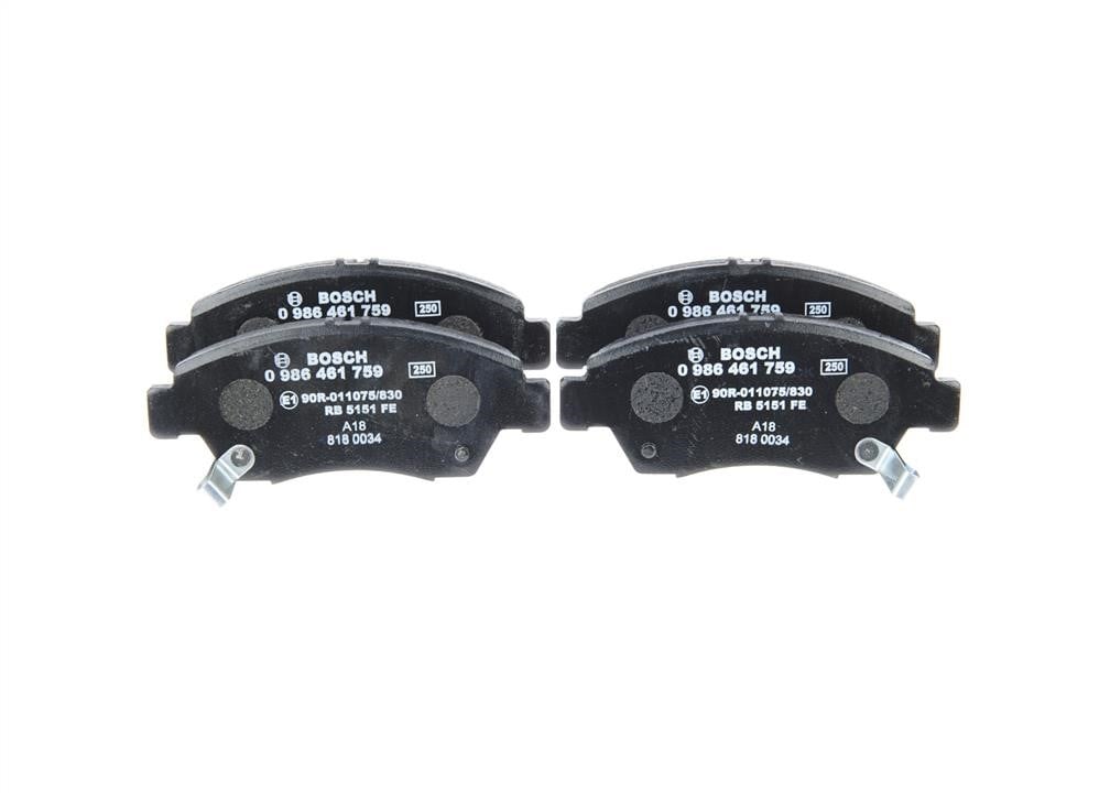 Bosch Brake pad set – price 109 PLN