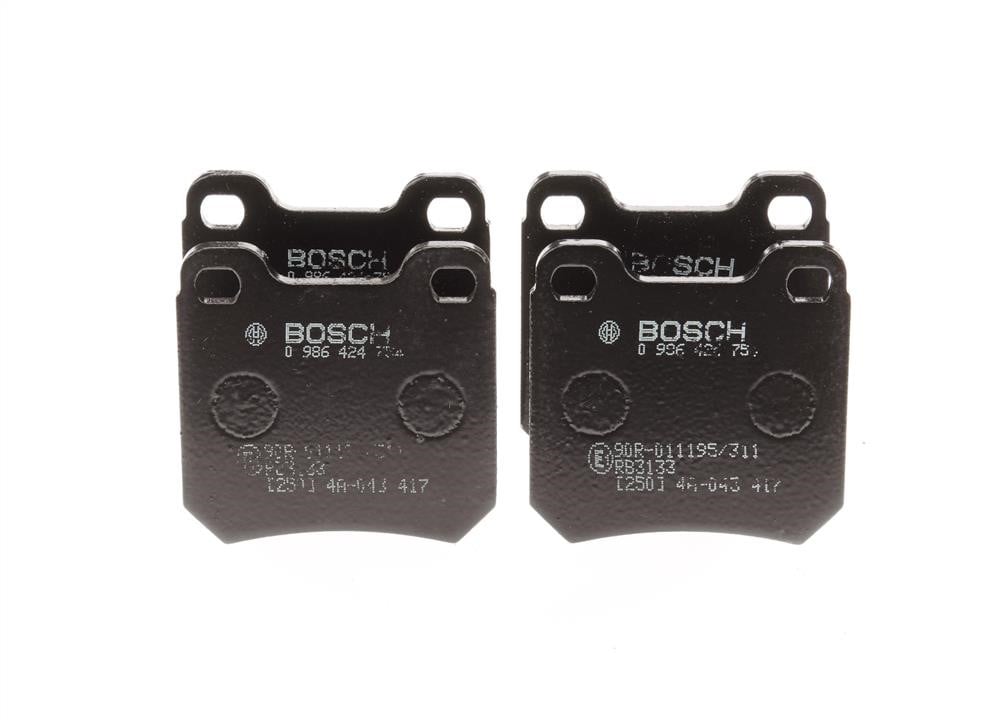0986424754 Bosch Bremsbelagsatz