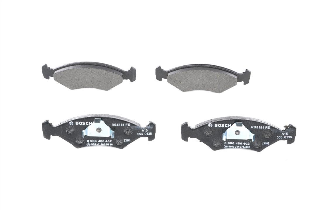 Bosch Brake pad set – price 62 PLN
