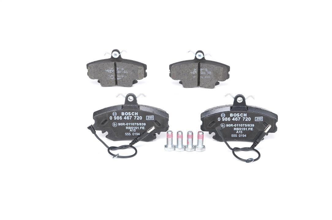 Bosch Brake pad set – price 84 PLN