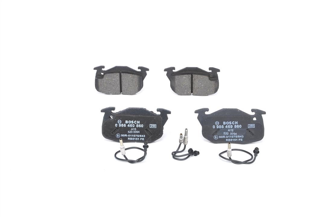 Bosch Brake pad set – price 82 PLN
