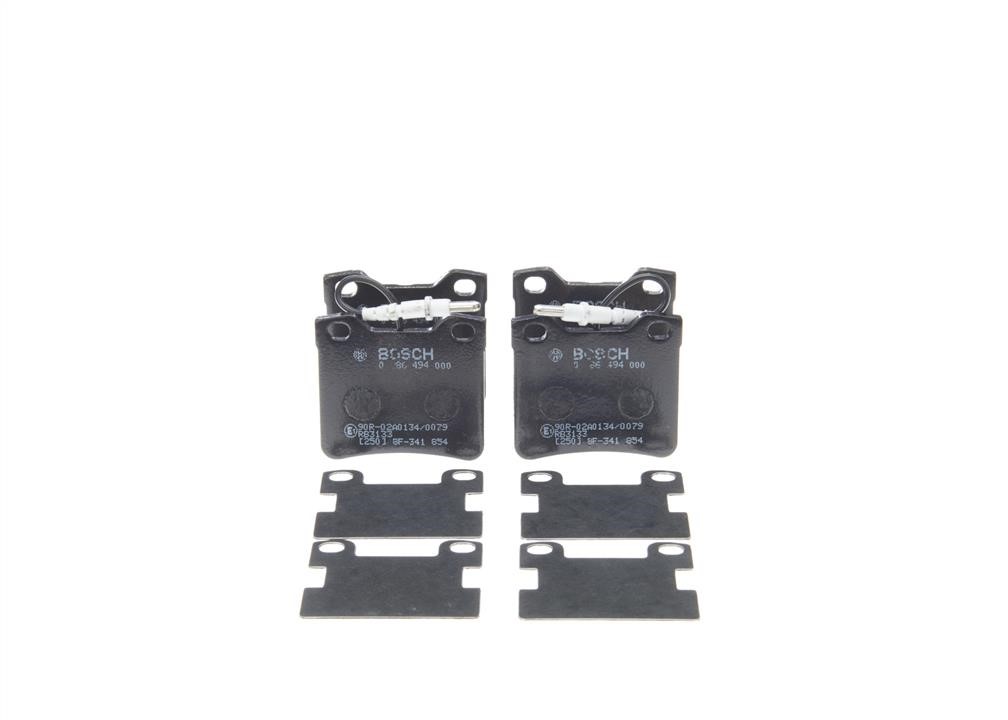 Bosch Brake pad set – price 93 PLN
