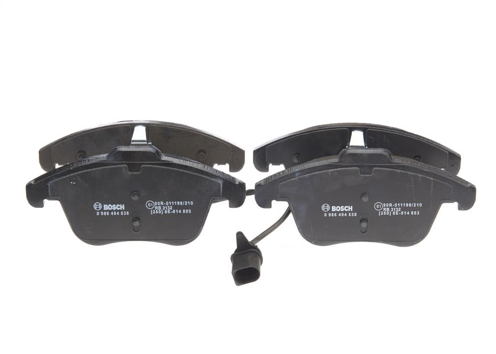 Bosch Brake pad set – price 193 PLN